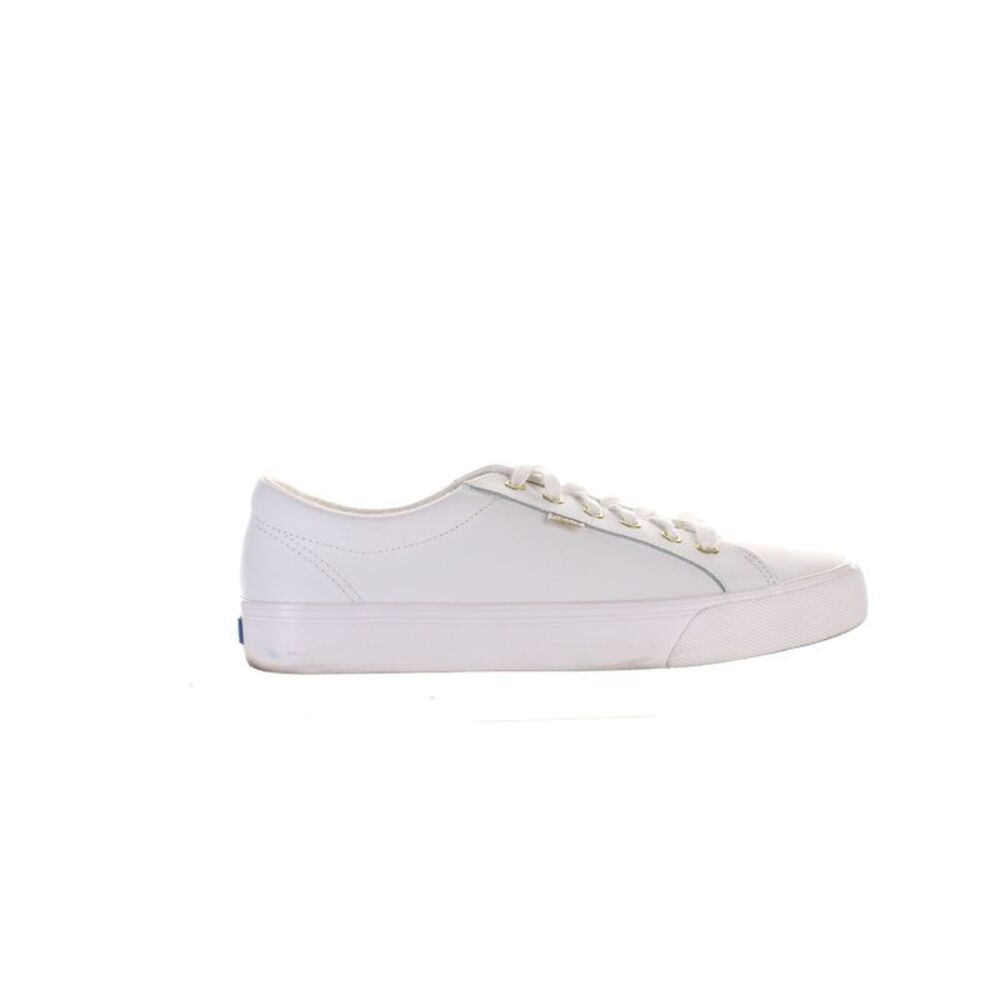 Keds White Low-Top Leather Sneakers